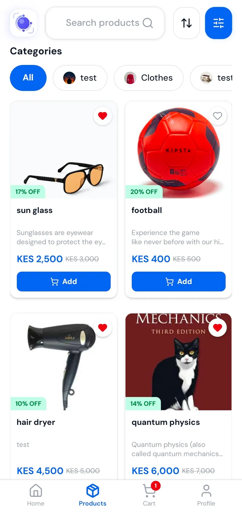 Vedrastores App screenshot 1