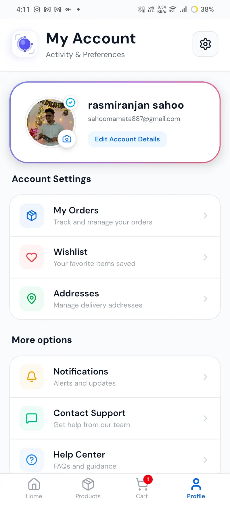 Vedrastores App screenshot 2